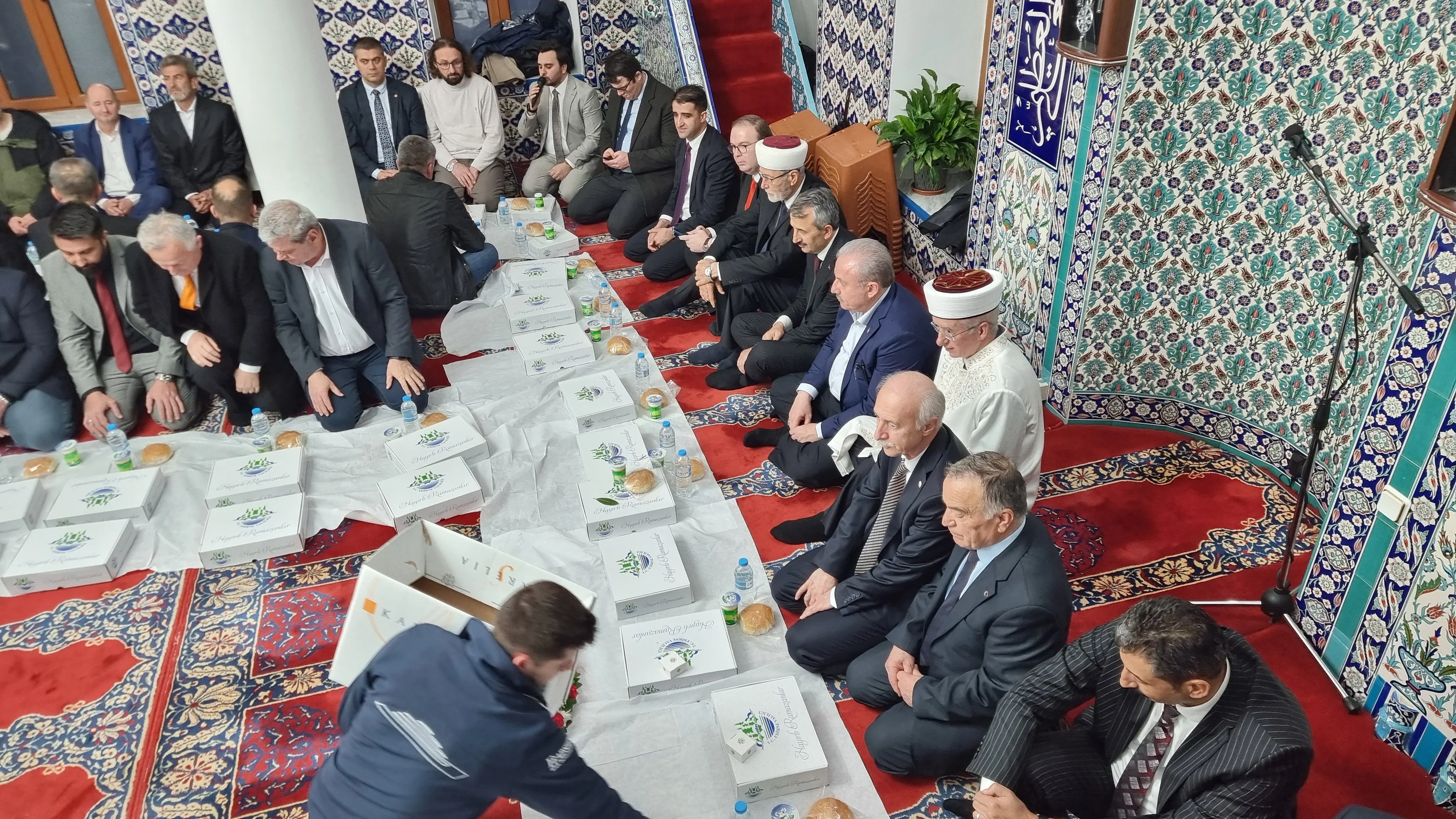 Şahin köyünde iftar coşkusu yaşandı