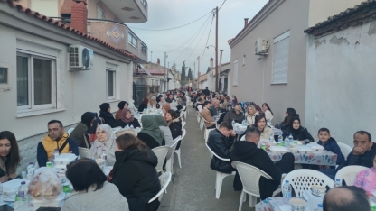 Mastanlı Mahallesi’nde bereketli iftar buluşması yaşandı