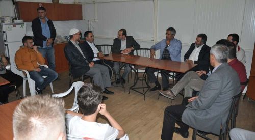 Başkonsolos Akıncı Harmanlık Derneği’nde soydaşlarla buluştu