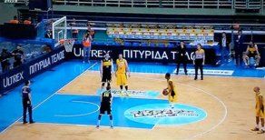 AEK-ARİS Basketbol Maçı 5 Kişiyle Tamamlandı