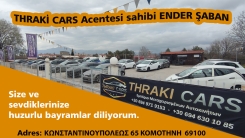 THRAKİ CARS Acentesi sahibi Ender Şaban'dan bayram mesajı