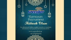 SPEEDNET internet ağı şirketinden bayram mesajı