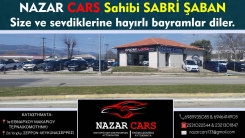 NAZAR CARS Acentesi Sahibi SABRİ hayırlı bayramlar diler