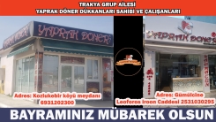 YAPRAK DÖNER ailesinden bayram nesajı