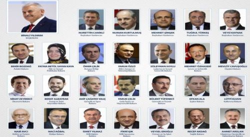 Türkiye'de Yeni Hükümet Açıklandı