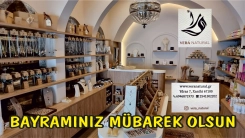 "VERA NATURAL" doğal ürünler mağazası sağlık ve huzur dolu bir bayram geçirmenizi temenni eder