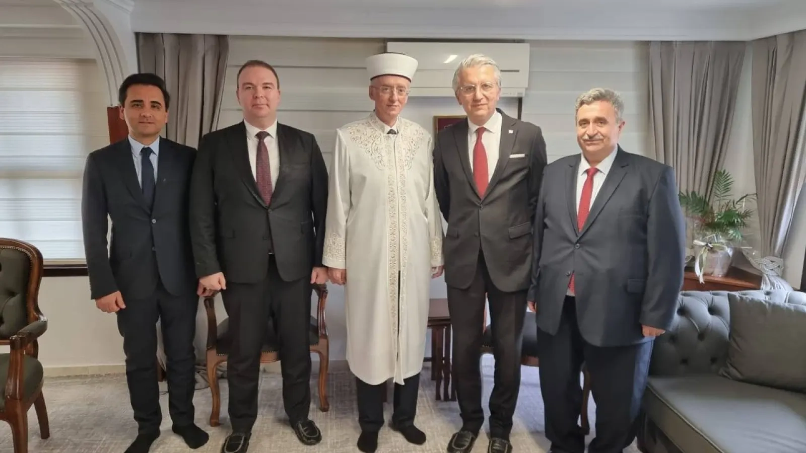 T.C. Atina Büyükelçisi Çağatay Erciyes Batı Trakya'da temaslarda bulundu