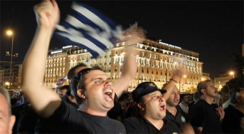 İstanbul'un Fethinin Yıl Dönümünde Atina'da Gösteri