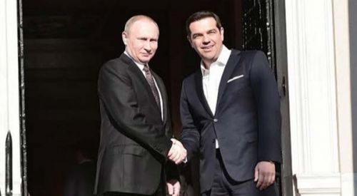 Putin ve Çipras Basına Açıklamalarda Bulundu