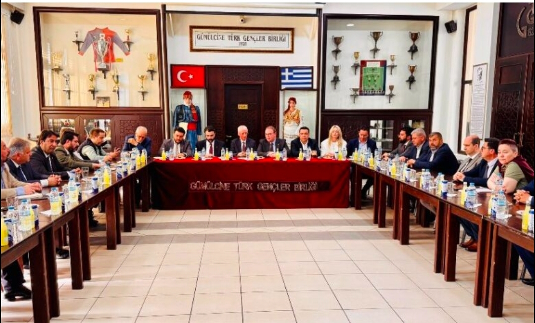 AK Parti Dış İlişkiler Başkan Yardımcısı Burak Sarman Batı Trakya’da temaslarda bulundu