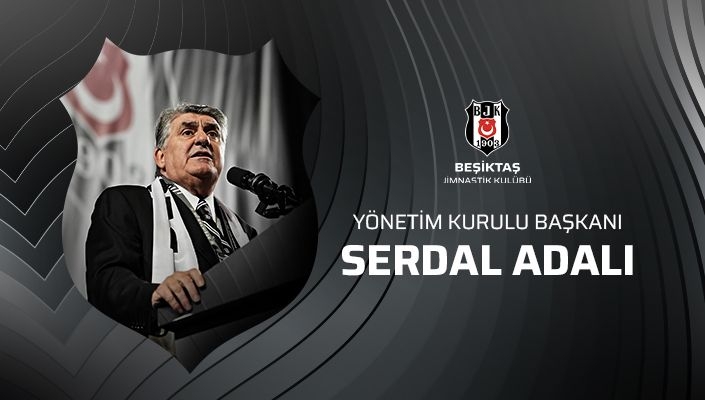 Serdal Adalı yeniden Beşiktaş Kulübü başkanı seçildi