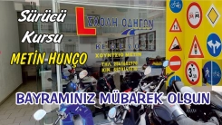 İskeçe Çınar Camii meydanındaki Sürücü Kursu sahibi METİN HUNÇO mutlu bir bayram geçirmenizi diler
