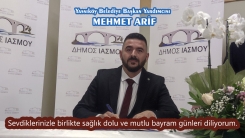 Yassıköy Belediye Başkan Vekili MEHMET ARİF bayramınızı kutlar