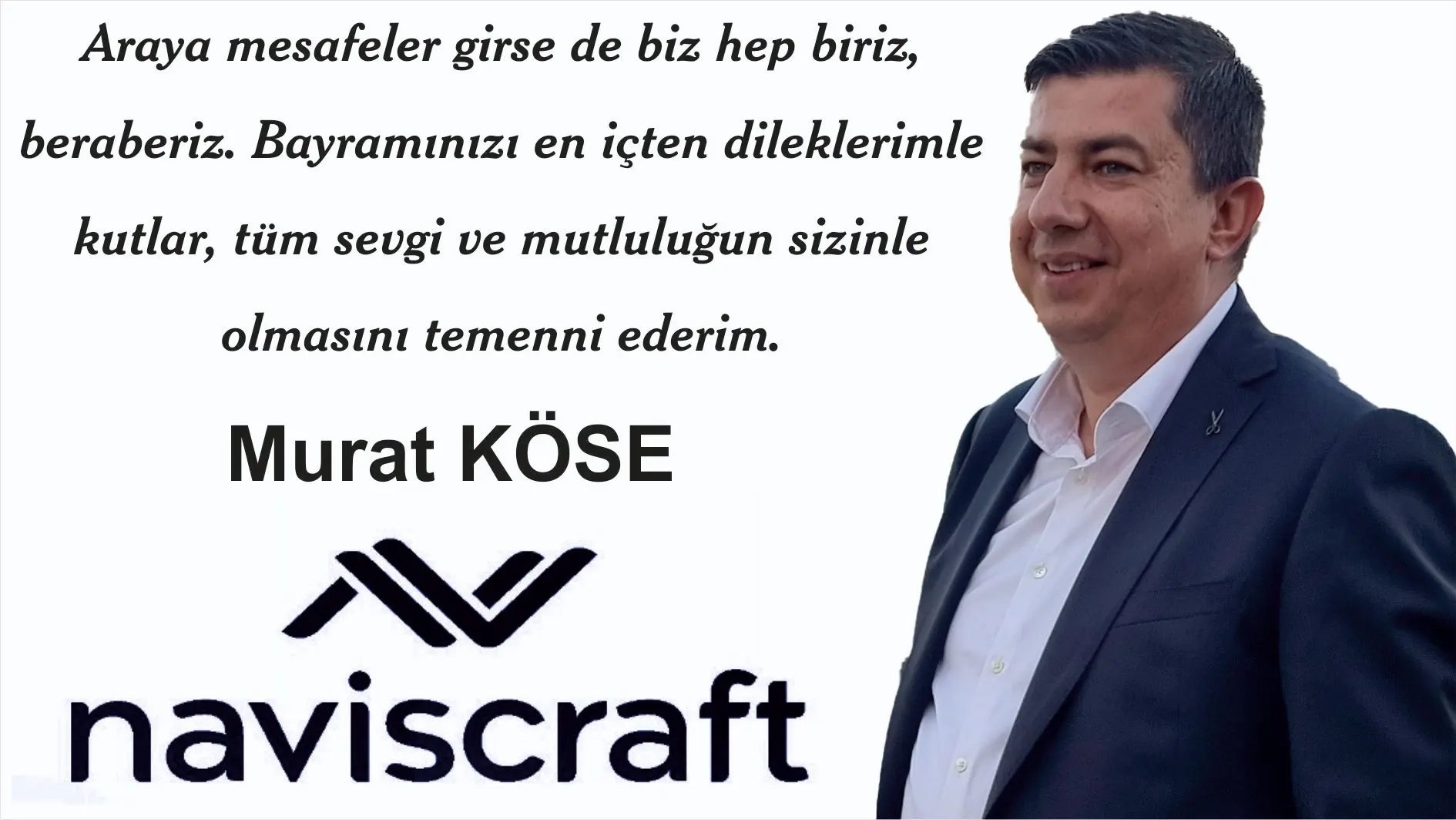 İskeçeli İşadamı Murat Köse bayramınızı en içten dilekleriyle kutlar, hayırlı bayramlar diler