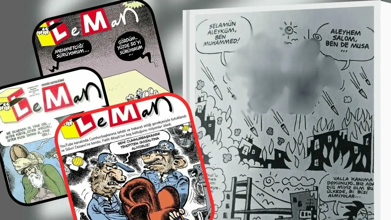 Dini değerleri aşağılayan alçak karikatüre soruşturma: Çizimini yapan kişi gözaltına alındı