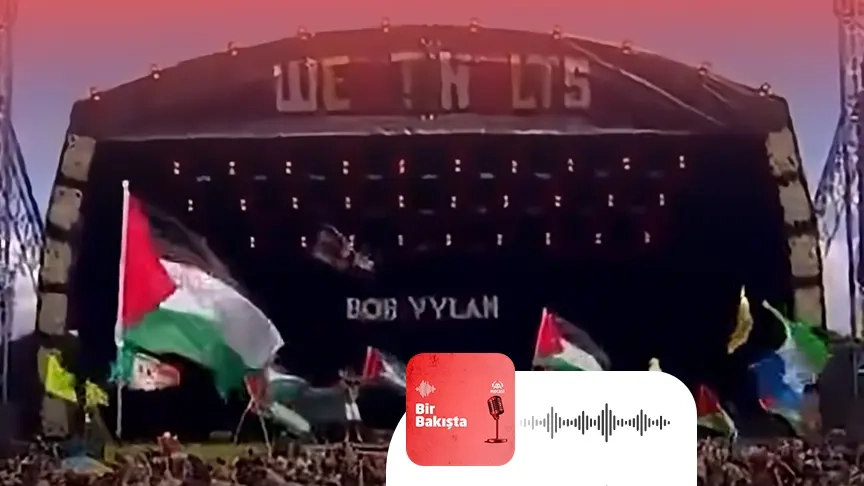 Glastonbury Festivali'ndeki Filistin mesajları İngiltere'de nasıl yankı buldu?