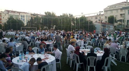 İstanbul’daki kardeşlerimiz iftar sofrasında buluştu
