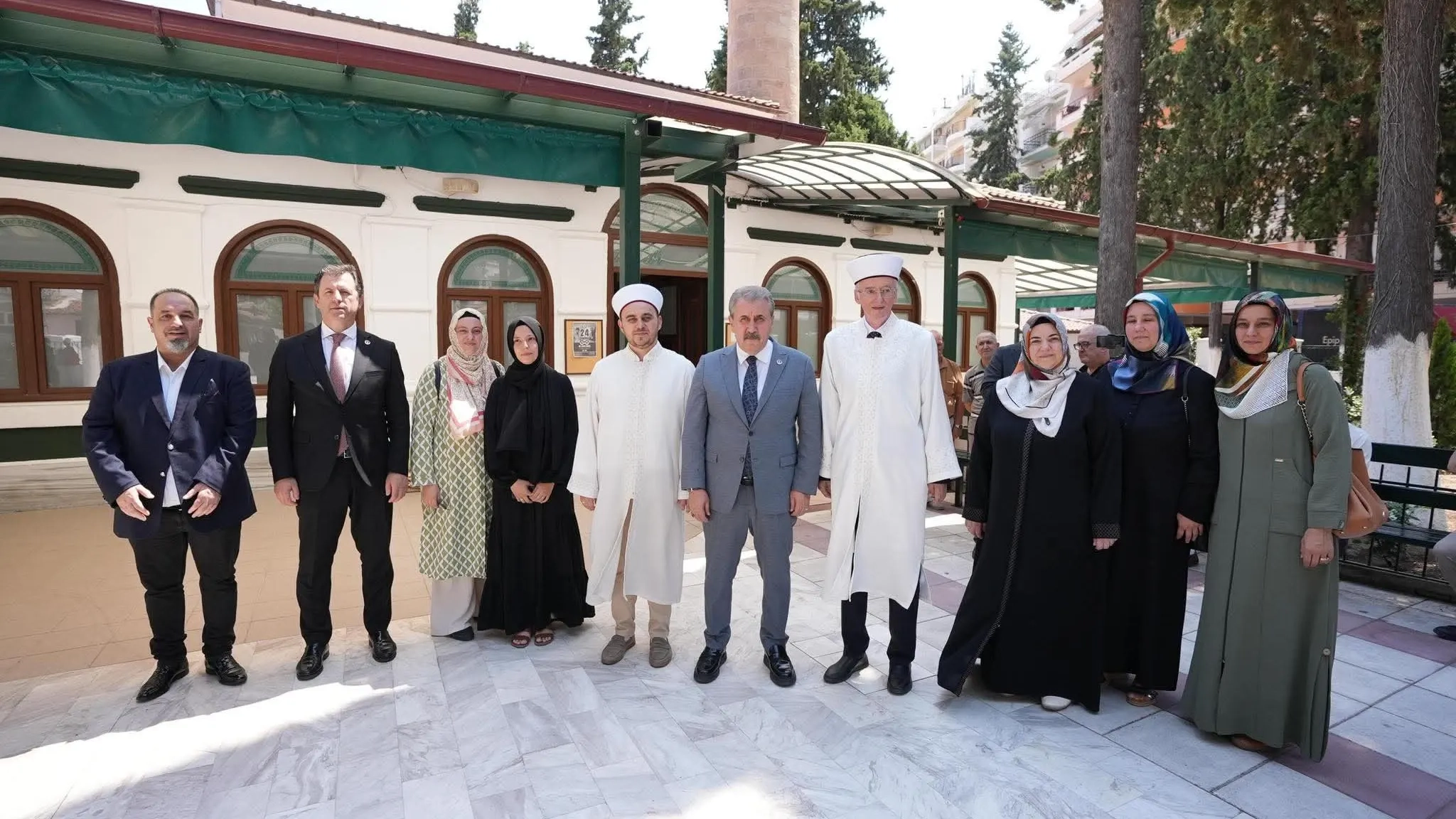 BBP Genel Başkanı Mustafa Destici Batı Trakya’da temaslarda bulundu