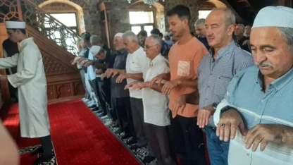 İskeçe'deki bütün camilerde yağmur duası yapıldı