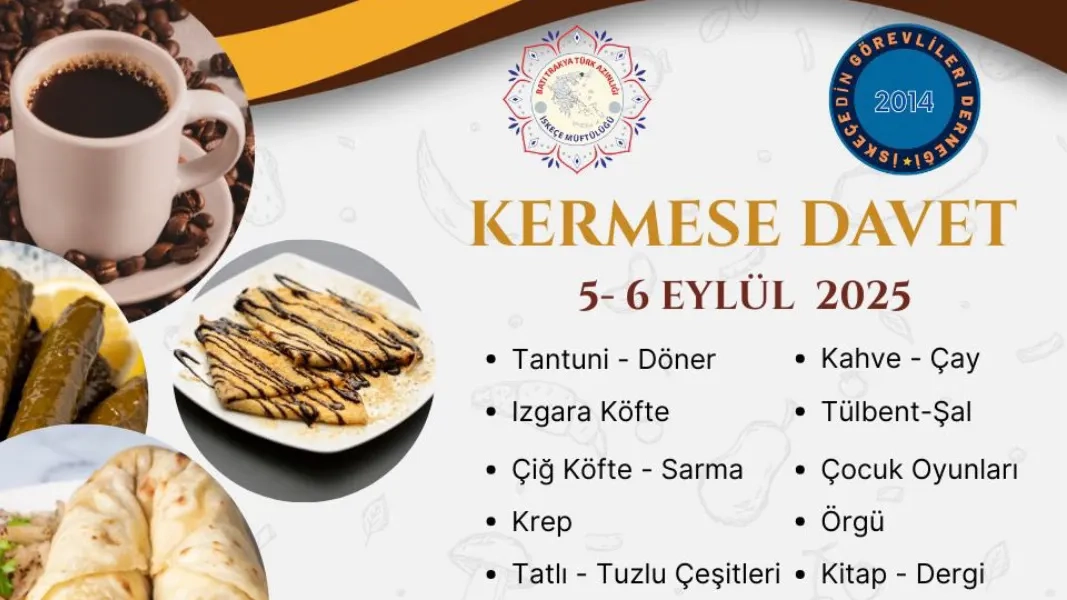 İskeçe Müftülüğü kermes düzenliyor