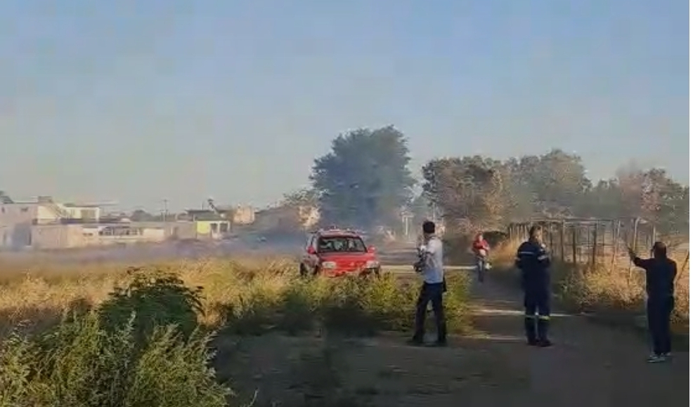 Gümülcine’de Kalkanca yakınlarındaki yangın korkuttu 