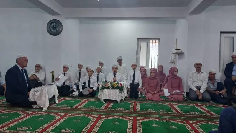 Sümbül mahallede hatim töreni