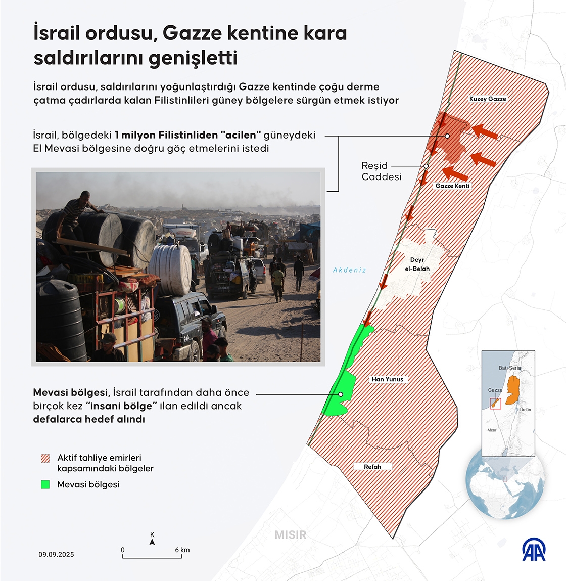 İsrail ordusu, Gazze kentine kara saldırılarını genişletti