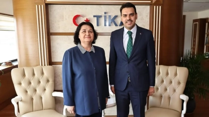 Işık Sadık Ahmet’ten TİKA Başkanı Abdullah Eren’e ziyaret