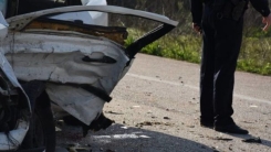 Egnatia Otoyolu’nda feci kaza: Bir kadın hayatını kaybetti