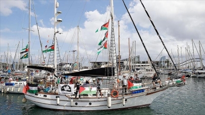 Küresel Sumud Filosu’nun Gazze’ye yolculuğu sürüyor