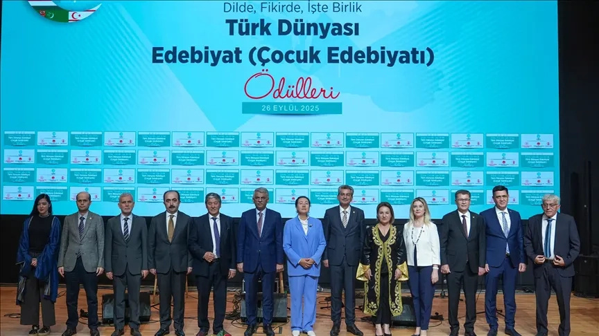 "Dilde, Fikirde, İşte Birlik Türk Dünyası Edebiyat Ödülleri" töreni düzenlendi