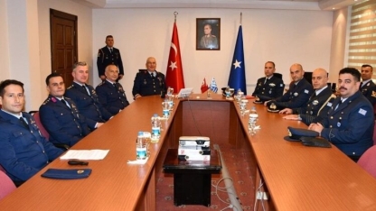 Yunanistan askeri heyetinden Eskişehir’de temas ziyareti