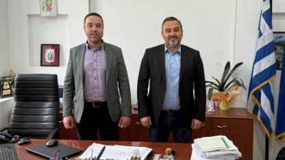 Kozlukebir Belediye Başkanı Erdem Hüseyin’den Yassıköy Belediyesi’ne ziyaret