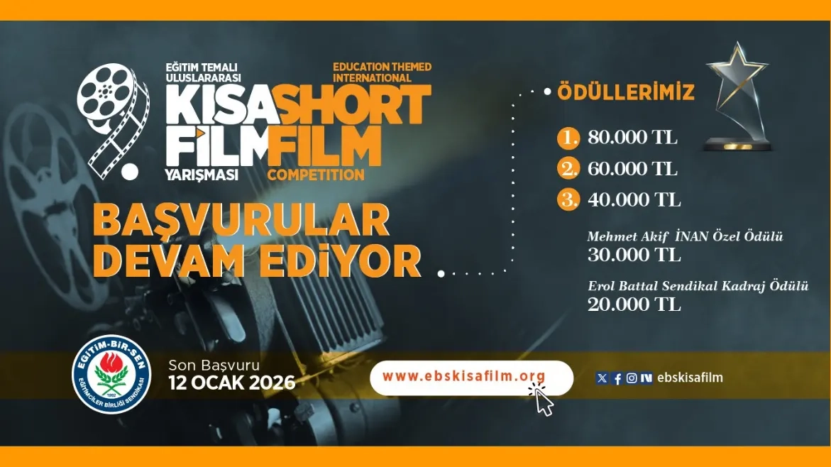 Eğitimin gücü beyaz perdede: Türk Dünyası Kısa Film Yarışması başvuruları başladı