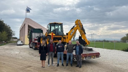 Kozlukebir Belediyesi’ne yeni iş makinesi
