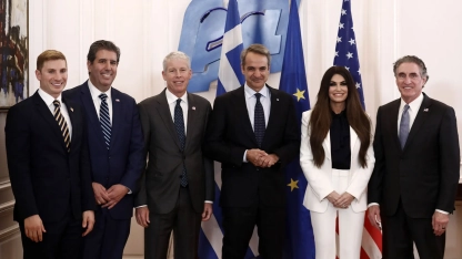 Başbakan Miçotakis, ABD İçişleri Bakanı Burgum ve Enerji Bakanı Wright ile görüştü