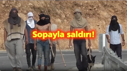 Şok saldırı: Fanatik grup Filistinlilere sopalarla tehdit ve hakaretlerde bulundu