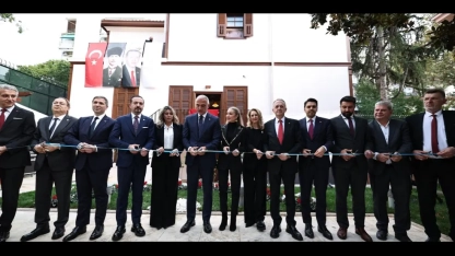 Kültür ve Turizm Bakanı Ersoy, Selanik'te Atatürk Evi'nin açılışını yaptı