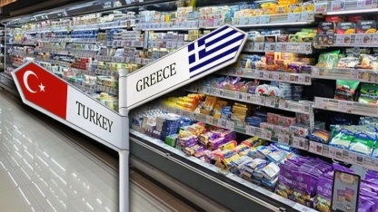 Türkler ucuz gıda için Yunanistan’a akın ediyor