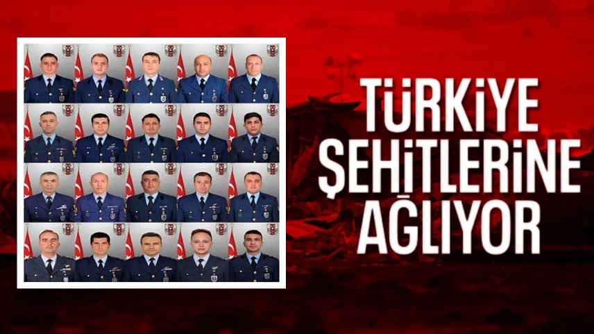 Türk askeri uçağı düştü: 20 asker şehit oldu!