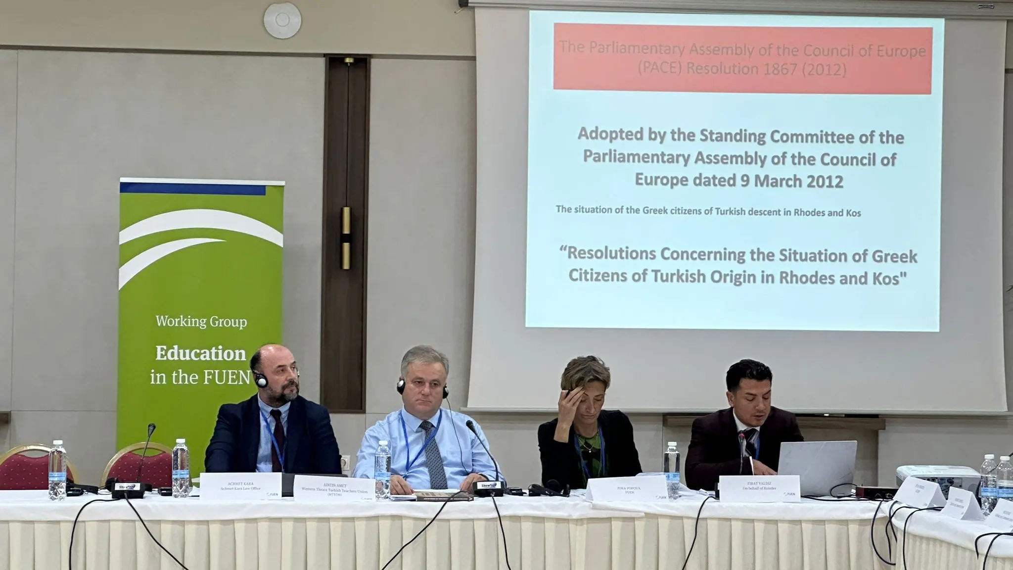 ABTTF, FUEN Eğitim Çalışma Grubu’nun 7. yıllık toplantısına katıldı