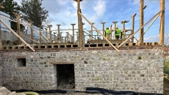 Muradiye Mevlevihanesi'nin ihyasına yönelik çalışmalar sürüyor