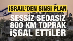 İsrail son bir yılda Suriye'de 800 kilometrekarelik toprak işgal etti