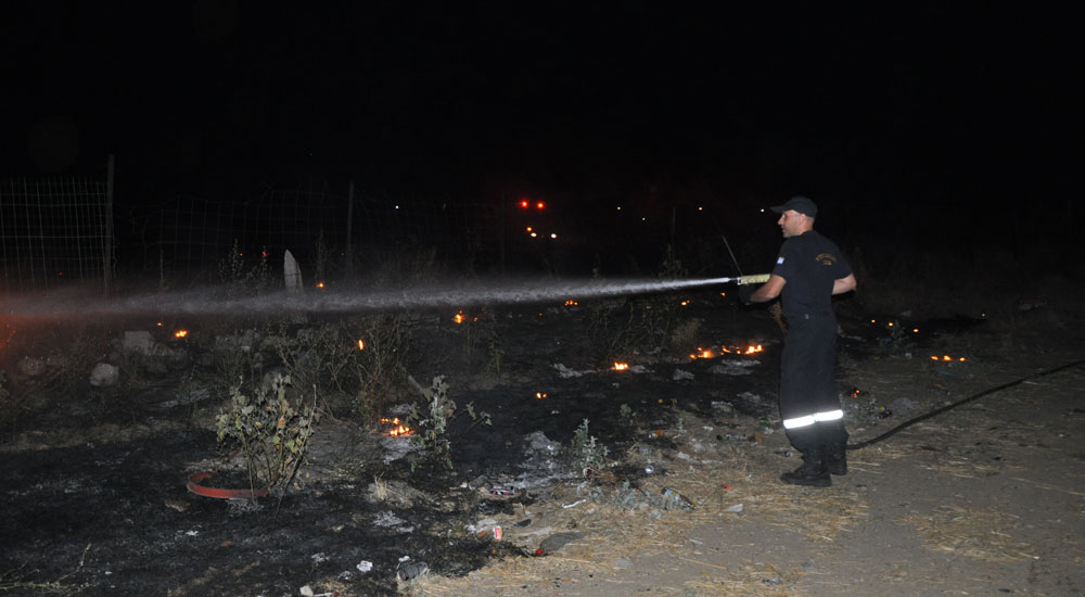 Sigara izmariti büyük bir yangına neden oldu