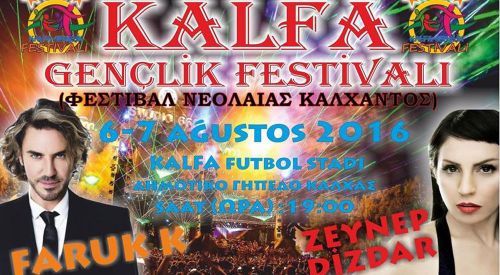 4.Kalfa Gençlik Festivali iki gün sürecek