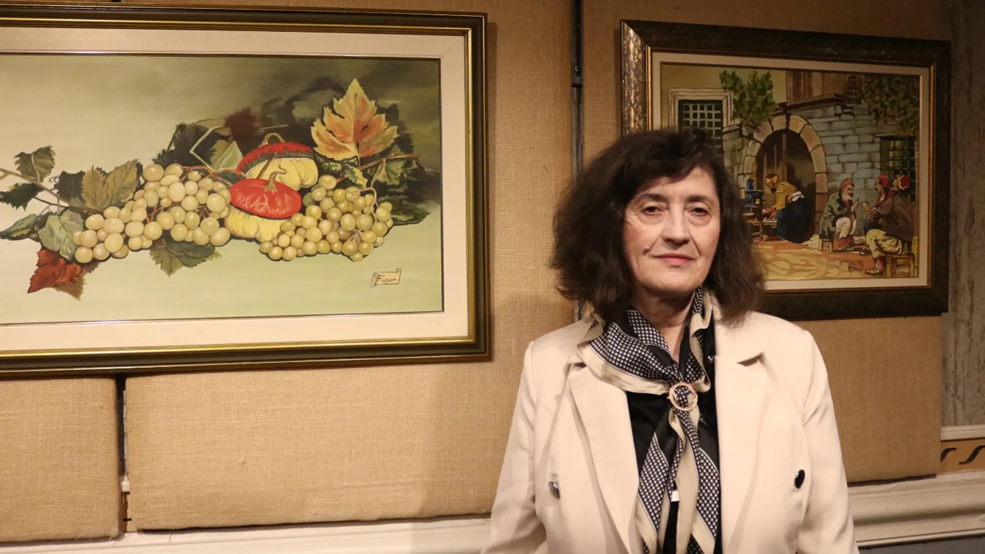 Ressam Füsun Suka Gümülcine'de resim sergisi açtı