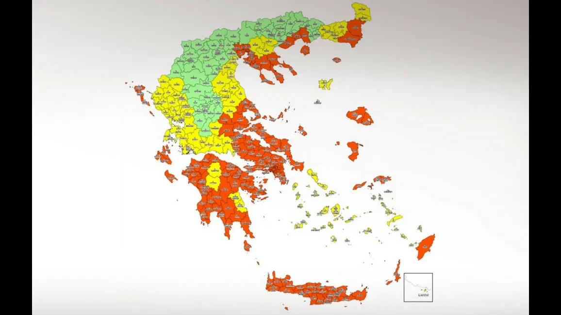 45 yıl aradan sonra yeni Ulusal Orman Yangınları Risk Haritası yenilendi