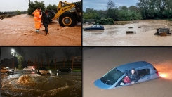 Byron fırtınası Yunanistan’ı vurdu: Atina ve çevresinde şiddetli sel ve hasar, adalarda heyelan alarmı