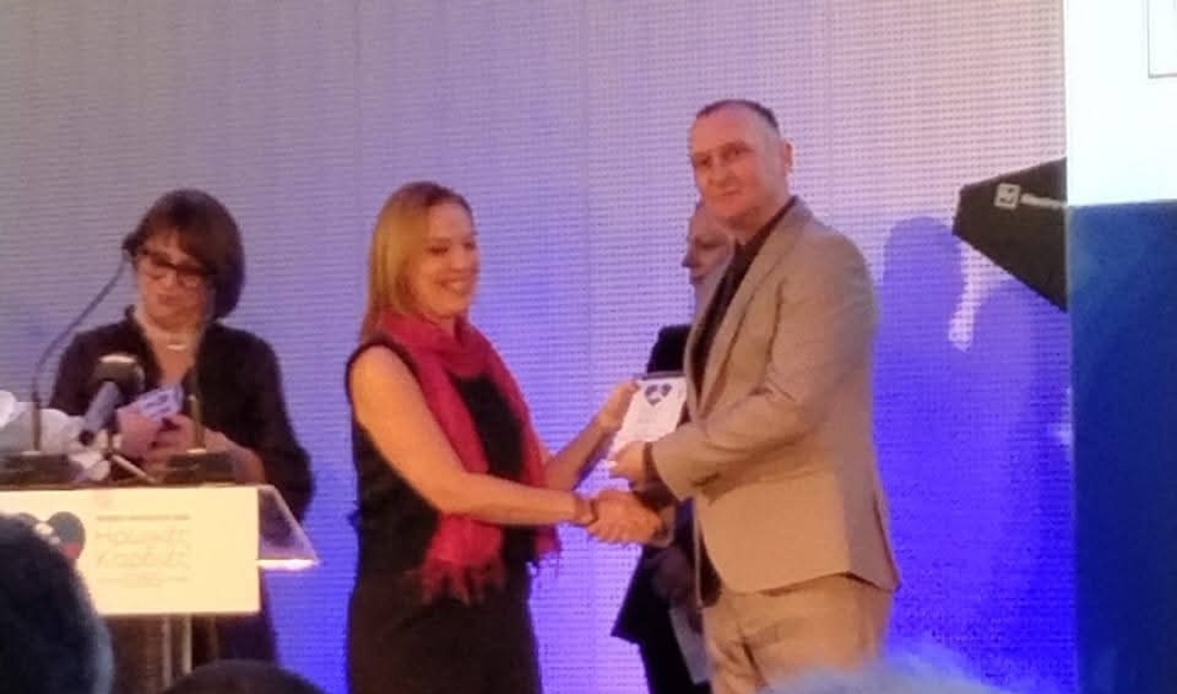 Mesut Mehmet’e Atina’daki “Kahraman Kalpler” töreninde anlamlı ödül