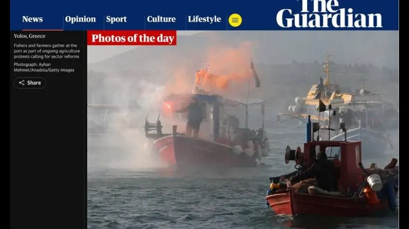 Batı Trakyalı AA muhabiri Ayhan Mehmet, The Guardian’da ikinci kez “Günün Fotoğrafı”nda